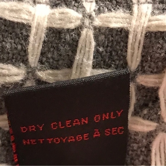 Vintage Nelli USA By Janice Jaraicie Wool Button Up Satin Interior Waist Tie Lrg - Picture 9 of 12